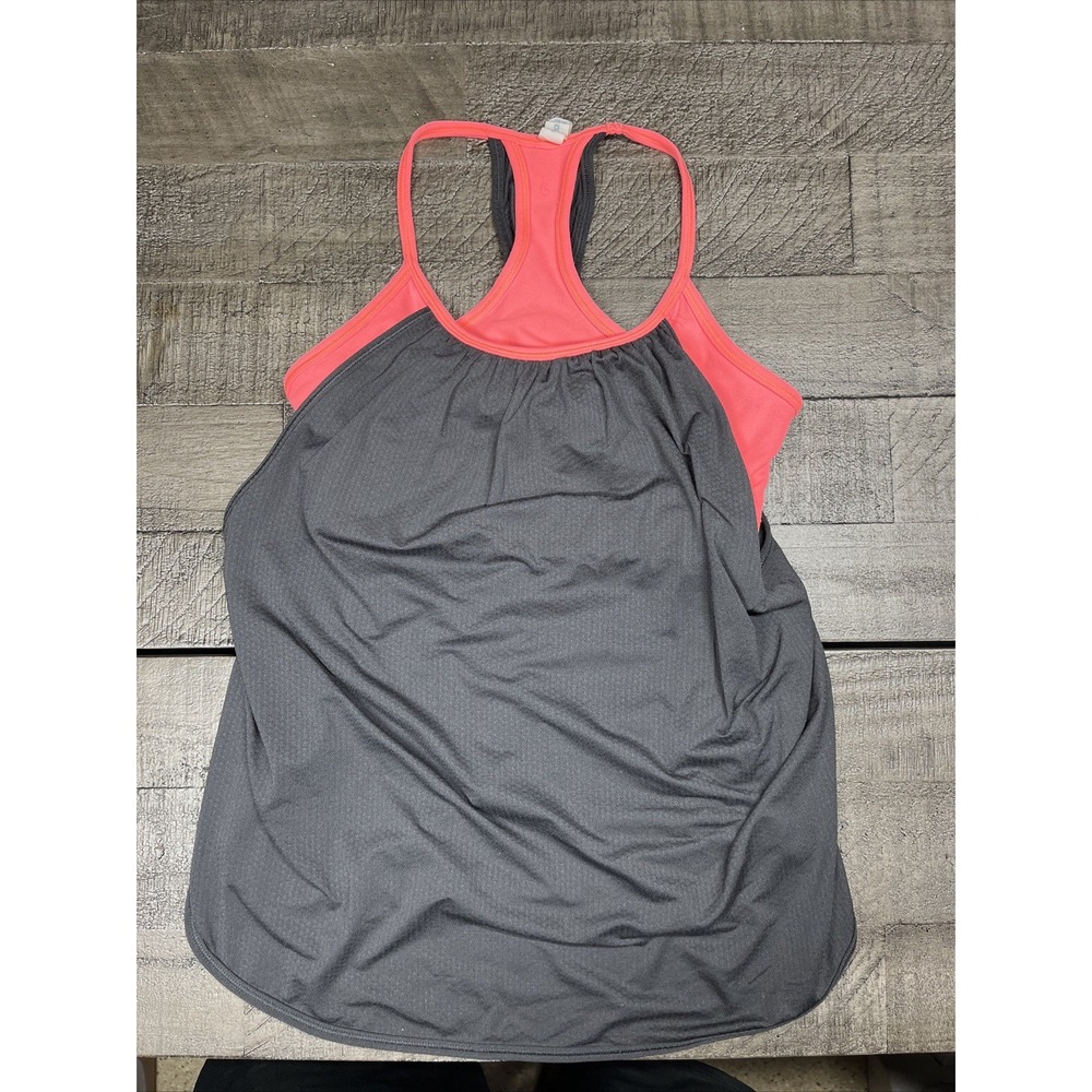 Lululemon Womens‎ Size 4 Soot Very Light Flare Tuck Me In Tank No Pads